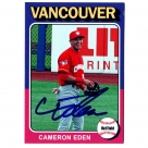 Cameron Eden autograph